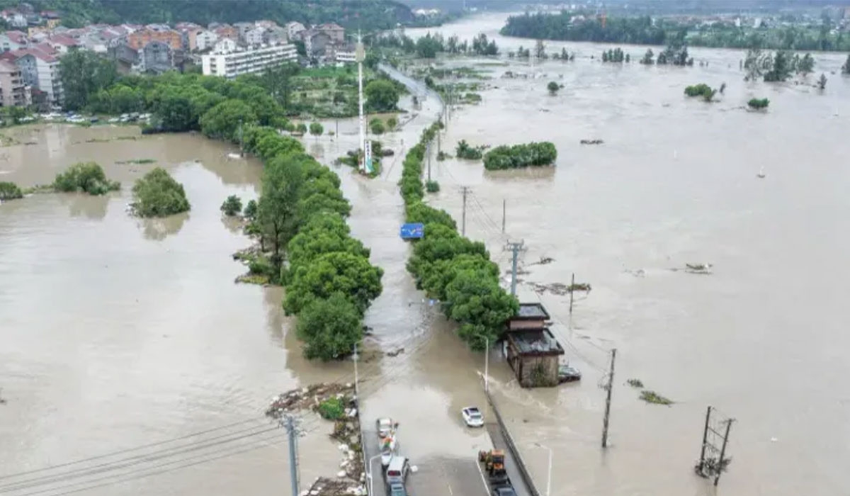 Over 599,000 Evacuated Due to Torrential Rain in East China